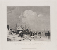 KG 08014
          <br/>
          Wintergezicht aan het IJ te Amsterdam
          <br/>
          <em>Zeelander, Abraham Lion (1789-1856)</em>